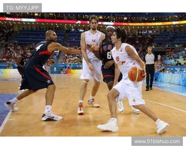 2008年美国与西班牙决赛精彩回顾及全场录像分析